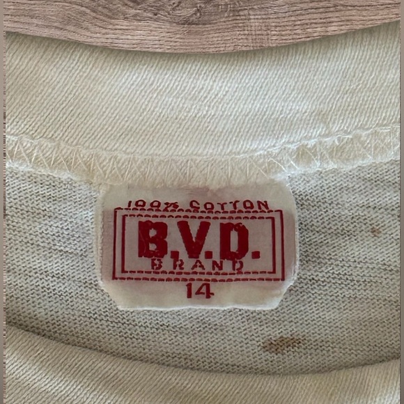 Vintage Very Rare The Beatles 1963 BVD NEMS Enterprises 1 Owner T Shirt 60s - Picture 3 of 16